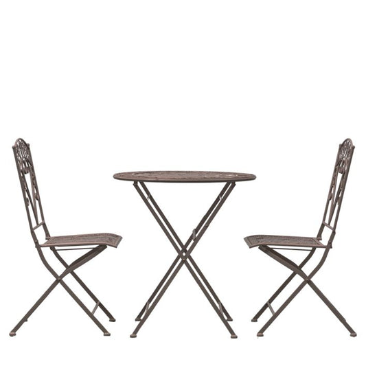 Brindisi 2 Seater Bistro Set