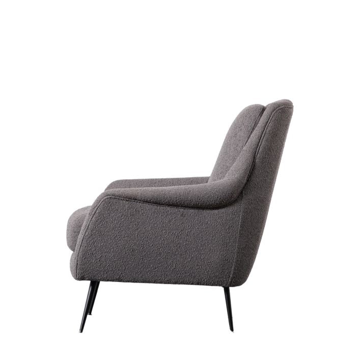 Brompton Grey Fabric Chair