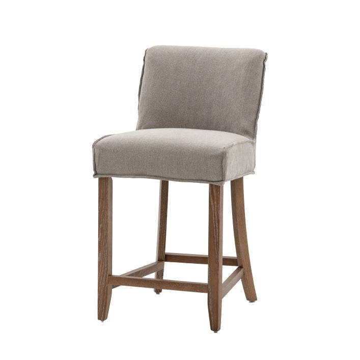 Tarnby Bar Stool x 2 (Taupe)