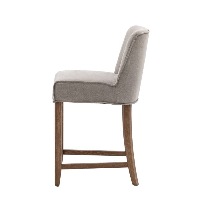 Tarnby Bar Stool x 2 (Taupe)