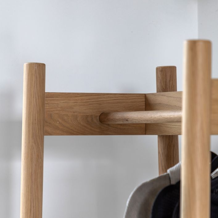 Hatfield Open Wardrobe - Natural