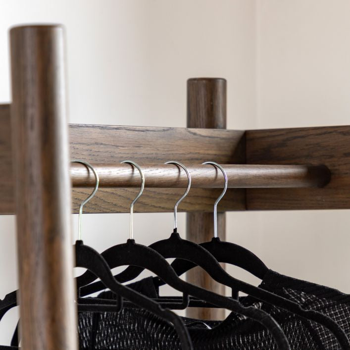 Hatfield Open Wardrobe - Smoked