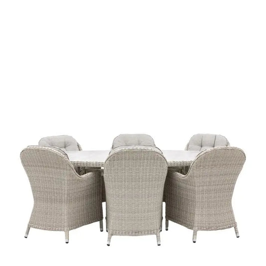 Holton 6 Seater Oval Table & Chairs