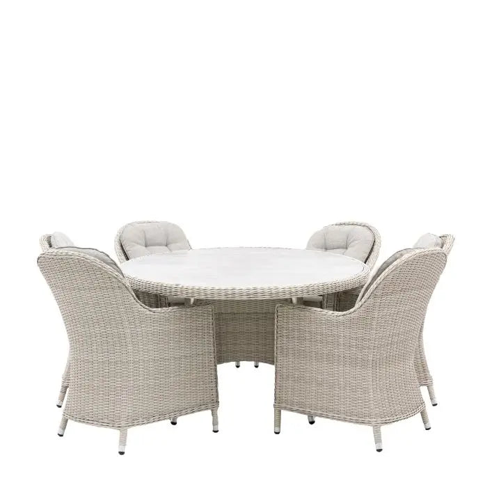 Holton 6 Seater Oval Table & Chairs