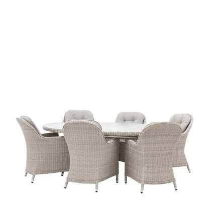 Holton 6 Seater Oval Table & Chairs