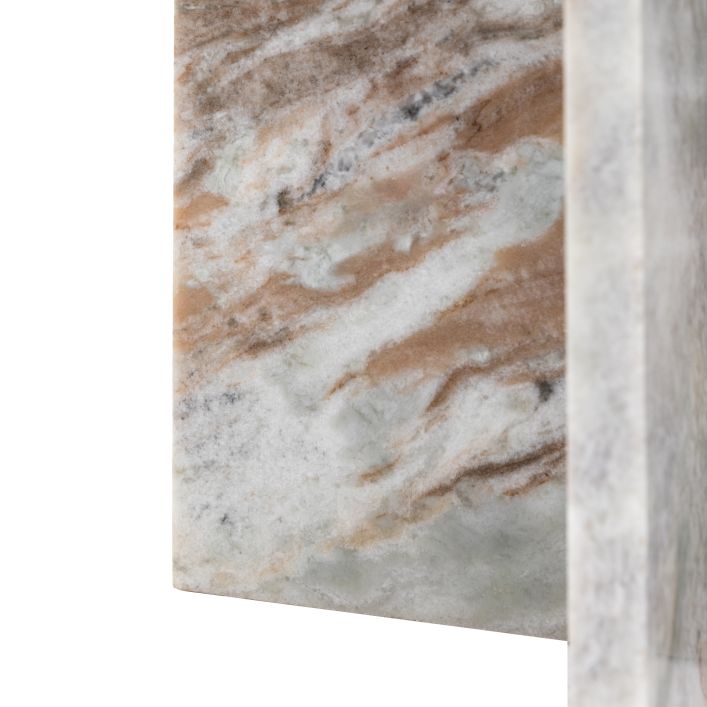 Amalfi Marble Side Table (Natural)