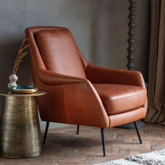 Brompton Leather Chair