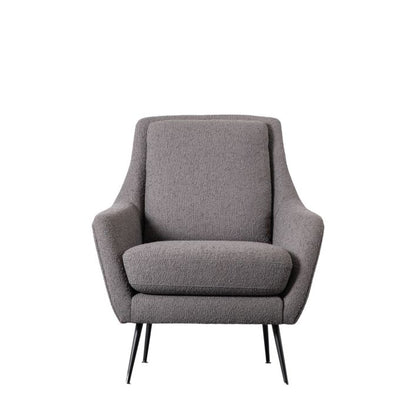 Brompton Grey Fabric Chair