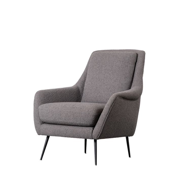 Brompton Grey Fabric Chair
