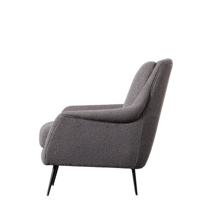 Brompton Grey Fabric Chair