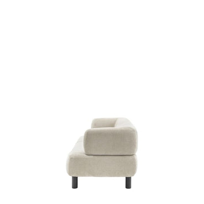 Ardo 3 Seater Sofa (Cream)