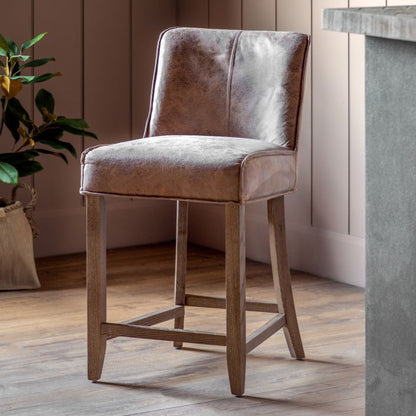 Tarnby Bar Stool x 2 (Taupe)