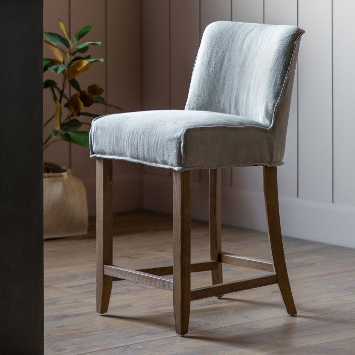 Tarnby Bar Stool x 2 (Taupe)