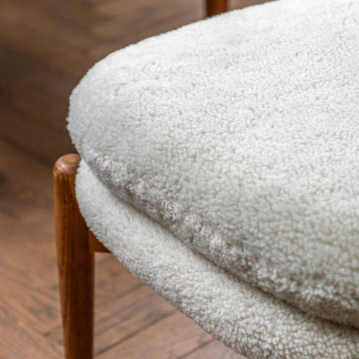 Datsun Footstool Cream