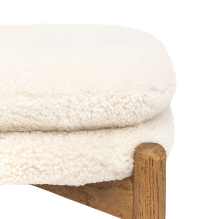 Datsun Footstool Cream