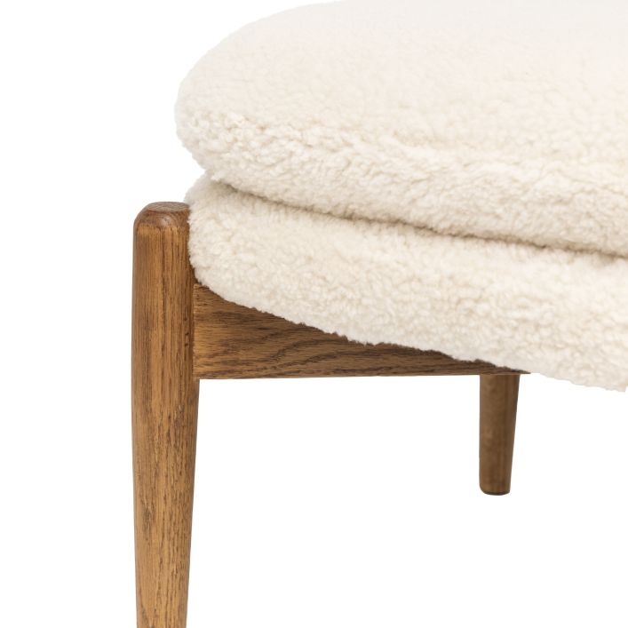 Datsun Footstool Cream