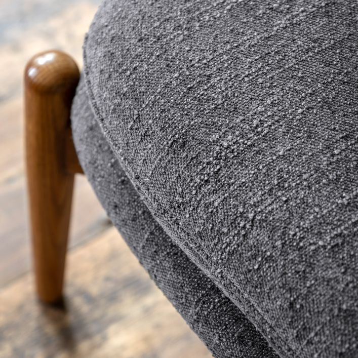 Datsun Footstool Charcoal