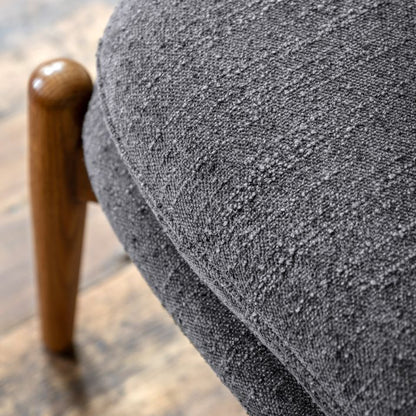 Datsun Footstool Charcoal